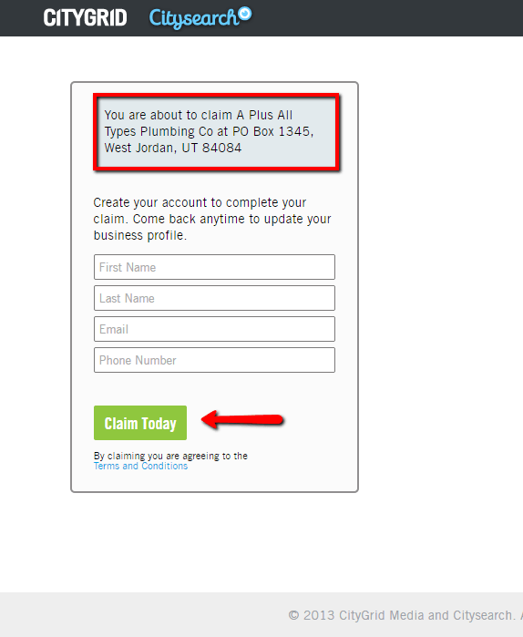 create account